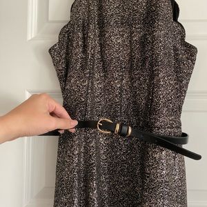 Formal black and gold dress